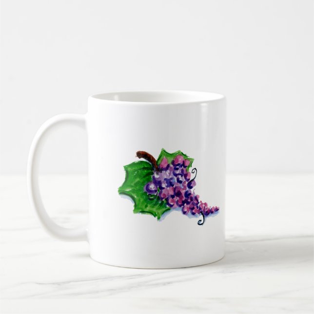 perfect vineyard day coffee mug (Left)