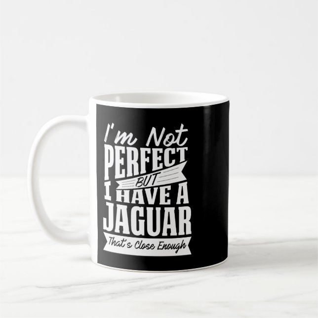 PERFECT WITH JAGUAR W COFFEE MUG (Left)