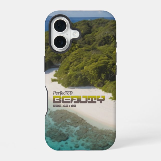 Perfected Beauty iPhone 16 Case (Back)
