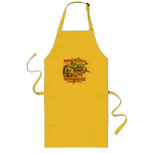 Perfected in weakness long apron