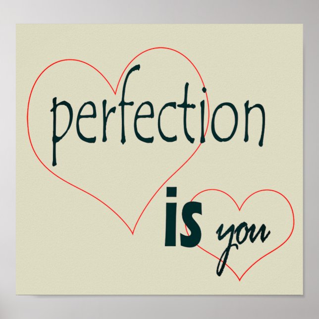 Perfection poster (Front)