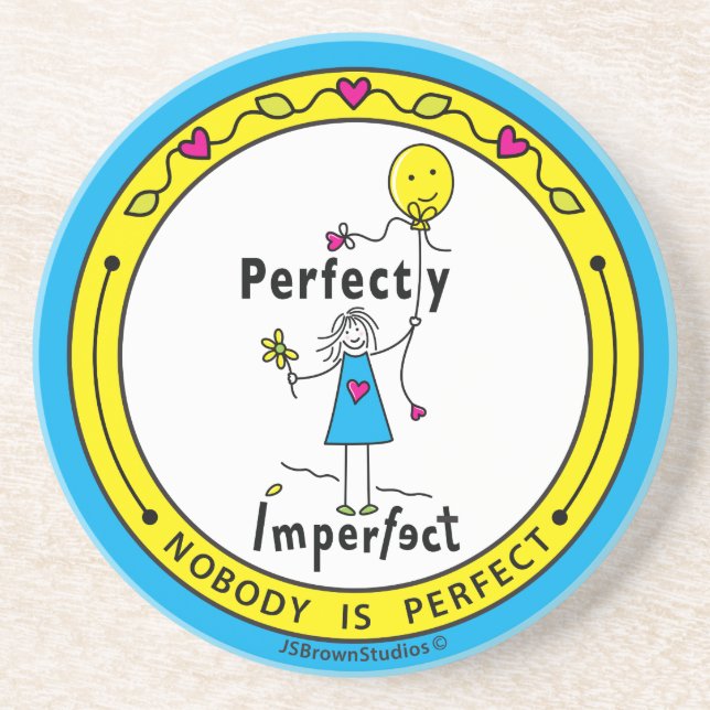 Perfectly Imperfect 1_Round Coaster (Front)