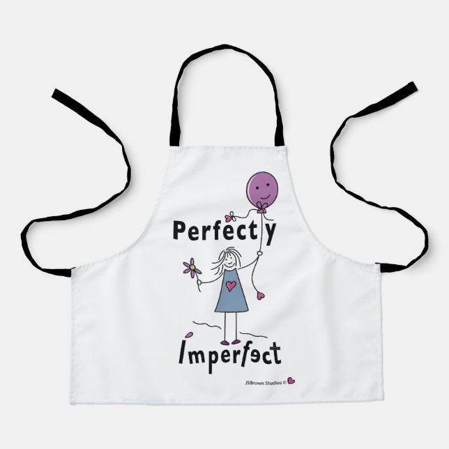 Perfectly Imperfect 1A_Kids T-Shirt Apron (Front)