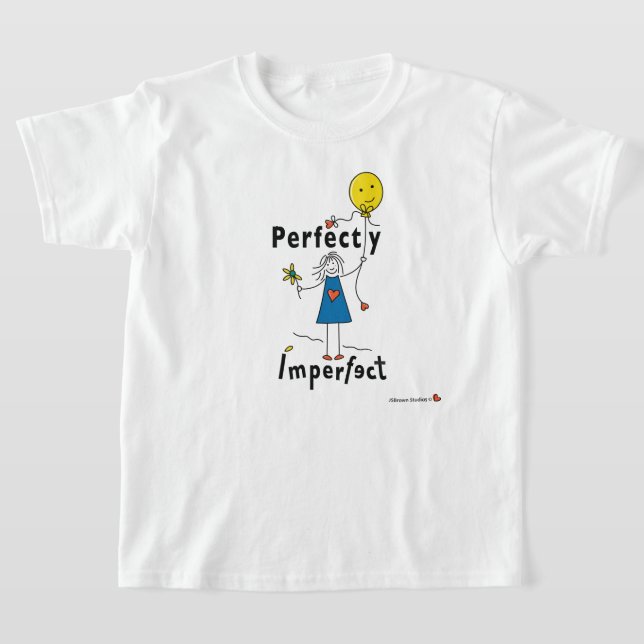 Perfectly Imperfect 1B_Kids T-Shirt (Laydown)