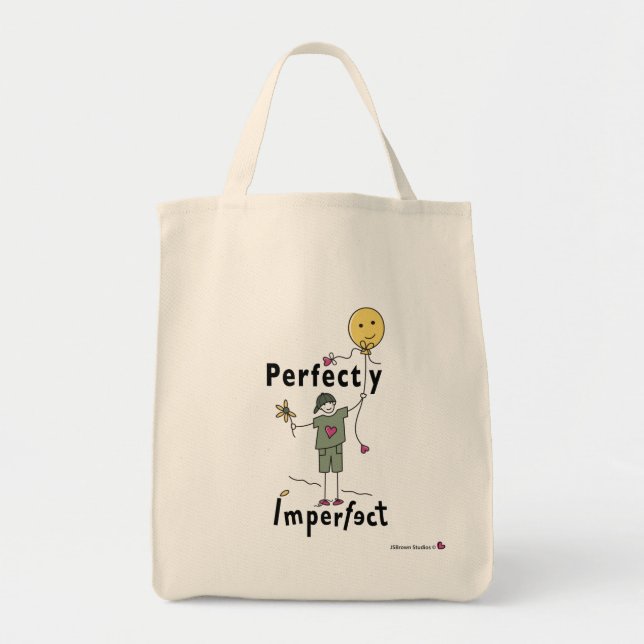 Perfectly Imperfect 2C_Tote Bag (Front)