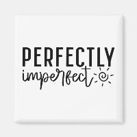 "Perfectly Imperfect" Boho Inspirational Quote
