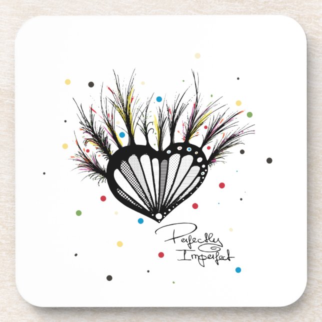 Perfectly Imperfect Coaster (Front)