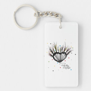 Perfectly Imperfect Key Ring