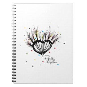 Perfectly Imperfect Spiral Notebook