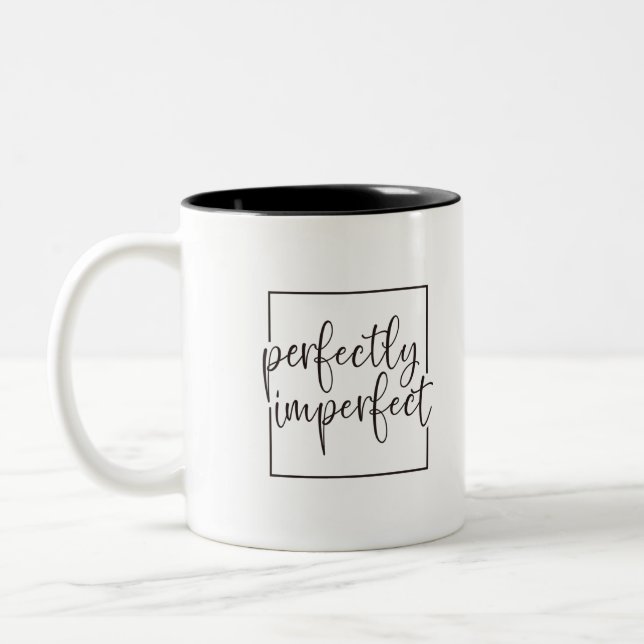 perfectly imperfect Two-Tone coffee mug (Left)