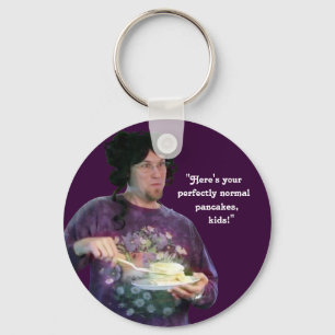 “Perfectly Normal Pancakes” Key Ring