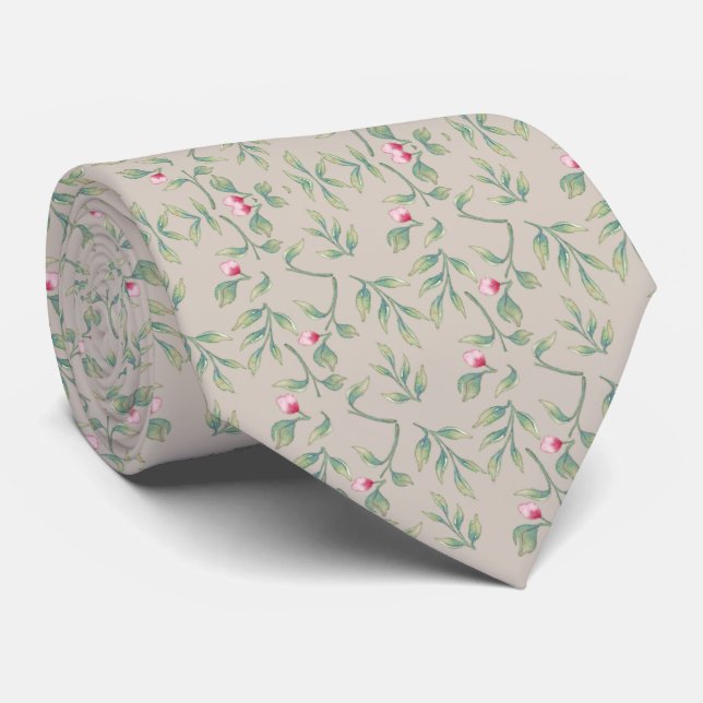 Perfectly Pale Wedding Keepsake  Neck Tie (Rolled)