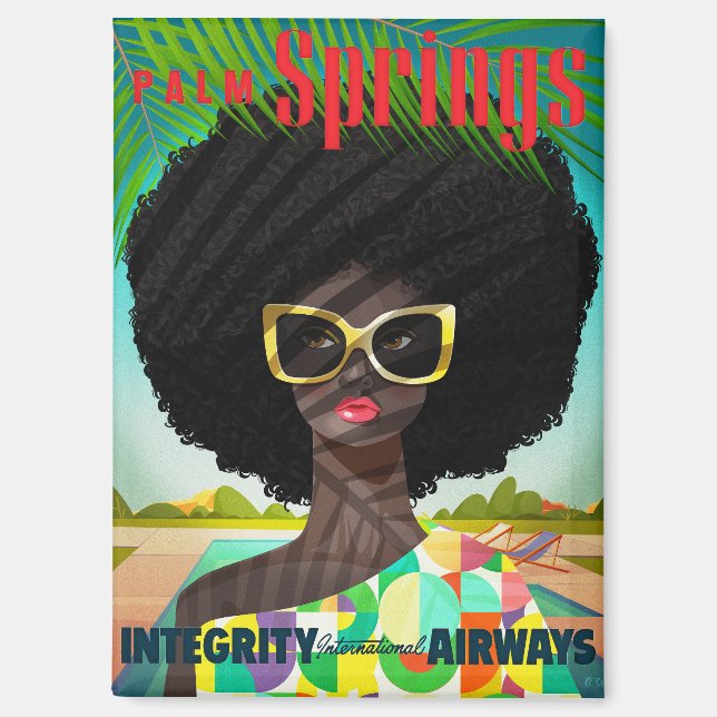 Perfectly Palm Springs Magnet (Front)