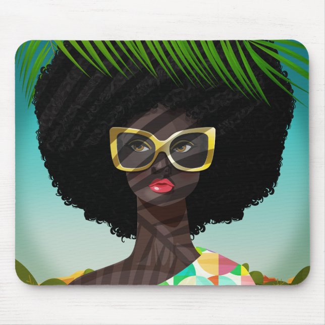 Perfectly Palm Springs Mouse Pad (Front)