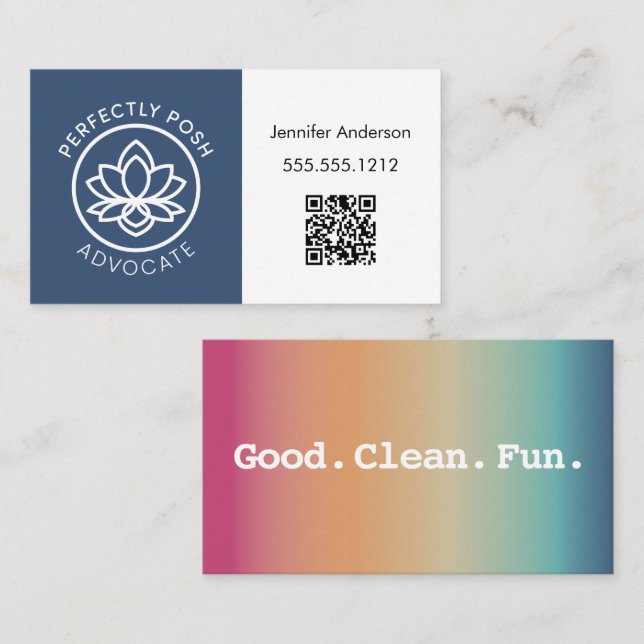 Perfectly POSH Advocate Business Card (Front/Back)