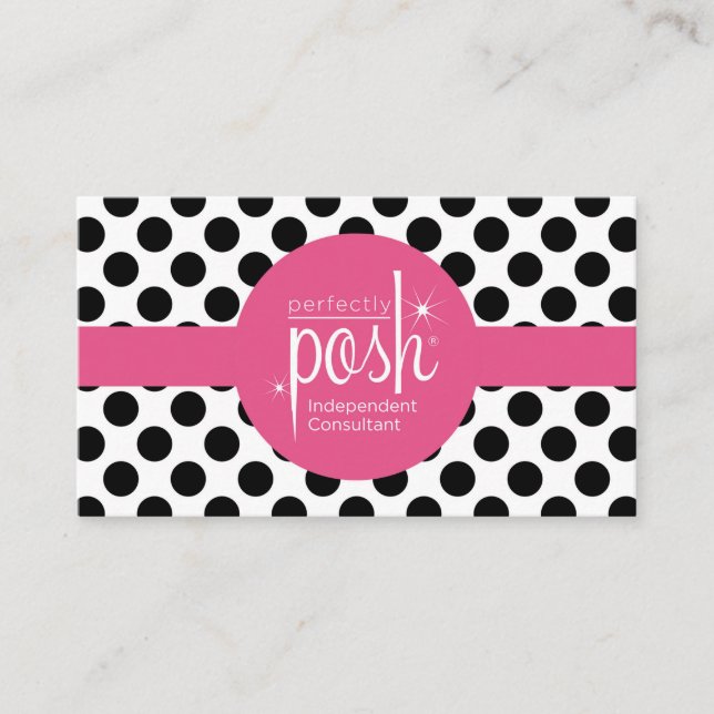 Perfectly Posh Business Cards (Front)