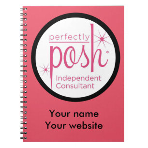 Perfectly Posh Independent Consultant gifts Spiral Notebook
