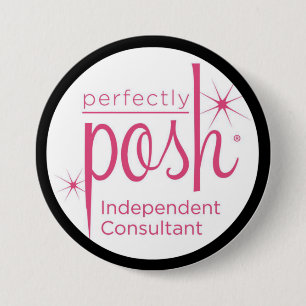 Perfectly Posh Independent Consultant round button