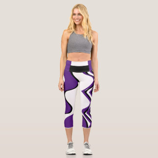 PERFECTLY PURPLE capris