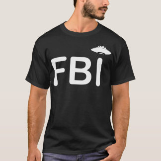 Perfectly Stylish  Fbi Vs Ufo Print Colelction T-Shirt