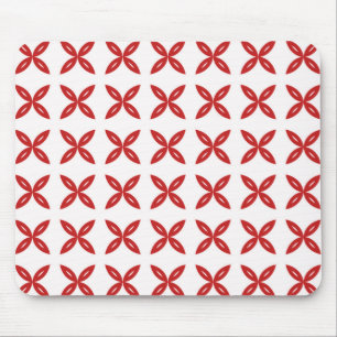 Perfectly Trendy Mousepad, Bright Red Mouse Pad