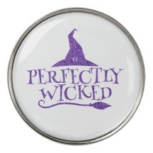 Perfectly Wicked Golf Ball Marker