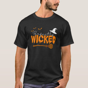 Perfectly Wicked Women's Halloween Witch T-Shirt