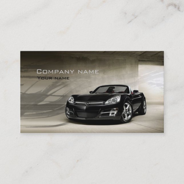 Performance Auto Sales And Service Business Card (Front)