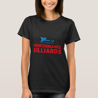 Performance Billiards Logo - Pool Player  T-Shirt
