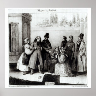 Performance of 'Le Pere Goriot' Poster