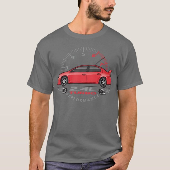 Performance Red Car funny T-Shirt (Front)