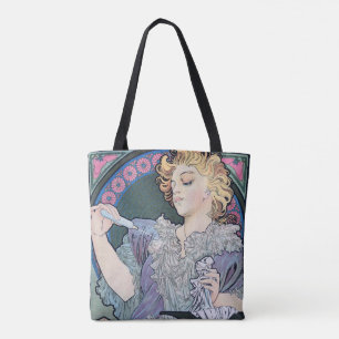 Perfume, Alphonse Mucha Tote Bag