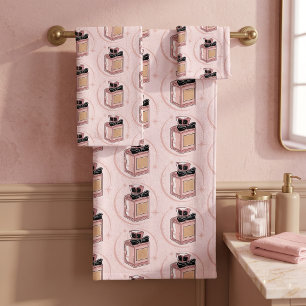 Perfume Bath Towel Set