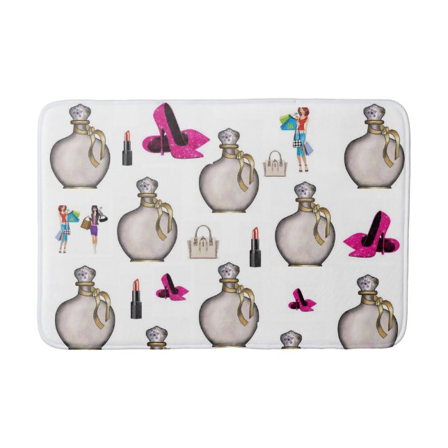 Perfume Bathroom Bath Mat (Front)