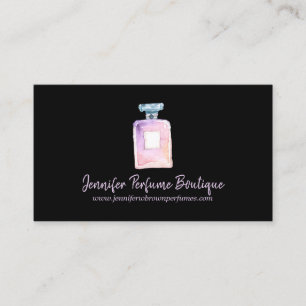 Perfume bottle Essential oil Aroma theraphy Business Card