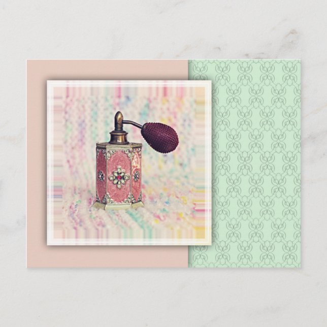 Perfume Bottle Postcard (Front)