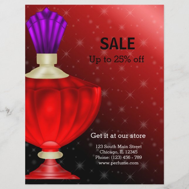 Perfume Flyer (Front)