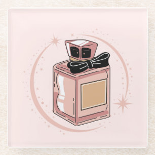 Perfume Glass Coaster