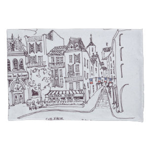 Perfume Museum & Street Scene   Grasse, France Pillowcase