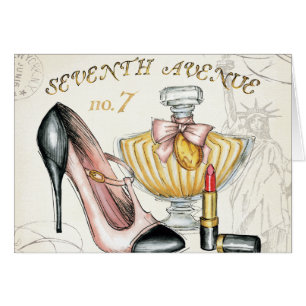 Perfume, Red Lipstick, and a High Heeled Shoe