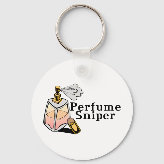 Perfume Sniper Key Ring (Front)
