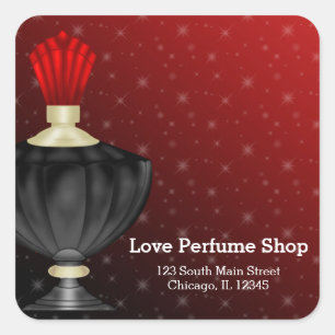 Perfume Square Sticker