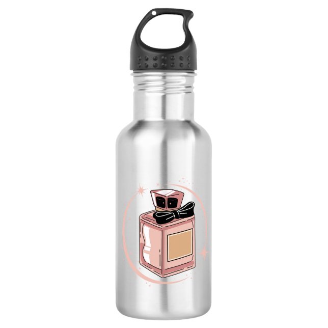 Perfume Stainless Steel Water Bottle (Front)