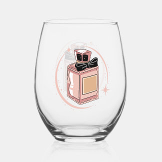 Perfume Stemless Wine Glass