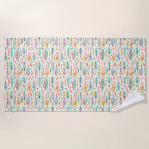 Perfumes Are The Feelings Of Flowers Beach Towel