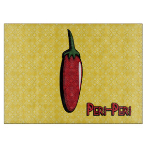 Peri-Peri Chilli Pepper Cutting Board