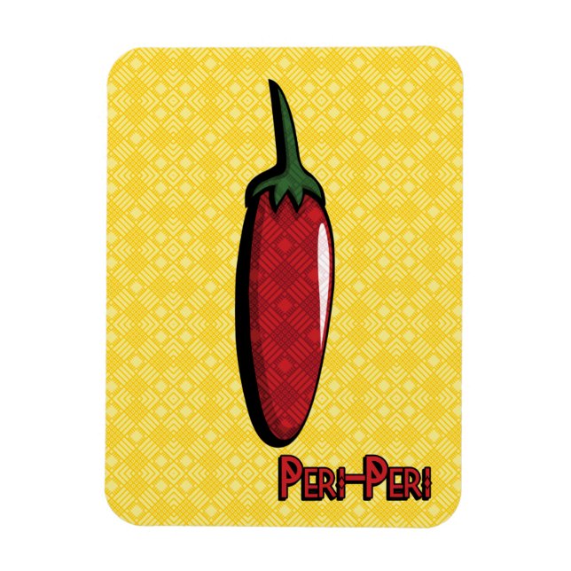Peri-Peri Chilli Pepper Flexible Magnet (Vertical)