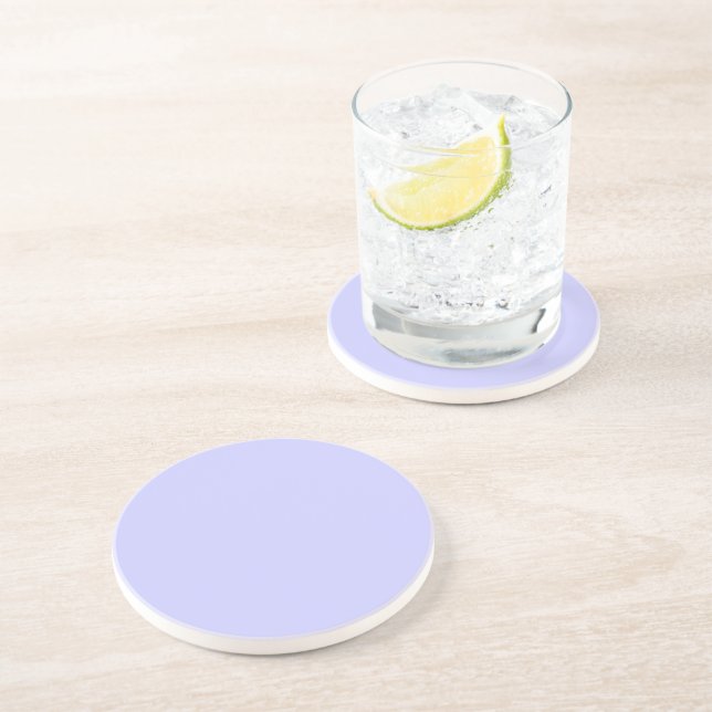 Peri Winkle Purple Colour of 2022 Solid Colour Coaster (Side)