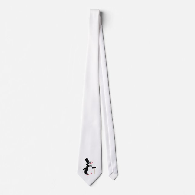 Peridot Penguin Tie (Front)