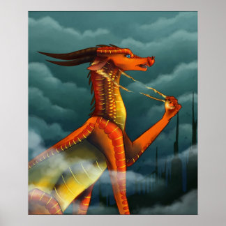 Peril wings of dragon fire cover poster